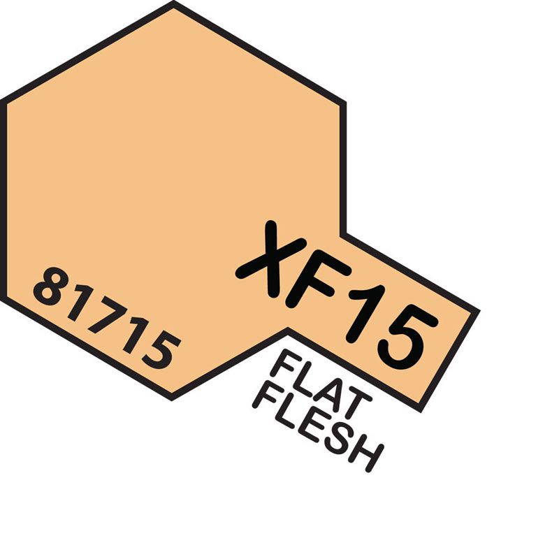 Tamiya Acrylic Mini Xf-15 Flat Flesh Acrylic