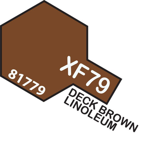 TAMIYA XF-79A LINOLEUM DECK BROWN ACRYLIC