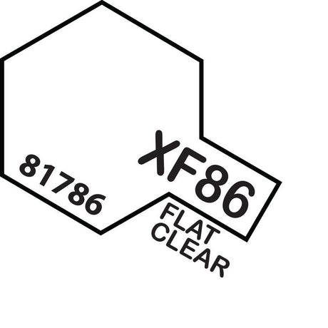 TAMIYA XF-86 FLAT CLEAR ACRYLIC