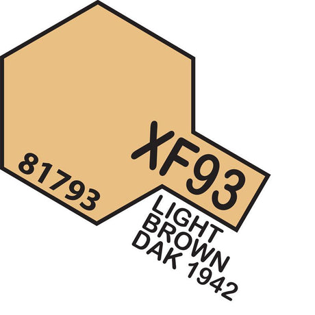Tamiya Mini Xf-93 Light Brown Dak 1942