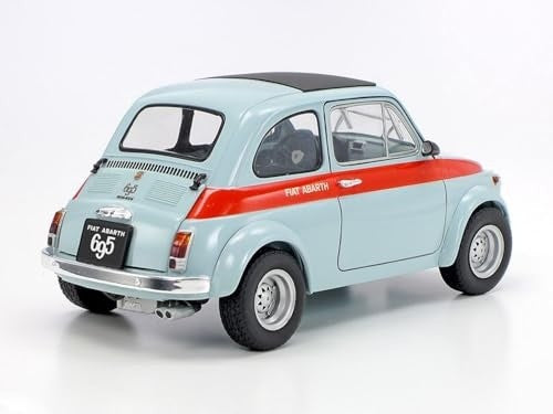 TAMIYA 24173 1:24 Fiat Abarth 695 SS Model Building Kit, Plastic Kit, Hobby, Crafts, Gluing, Model Kit, Model, Plastic Model Making