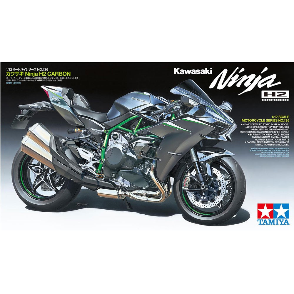 Tamiya 1/12 Ninja H2 Carbon