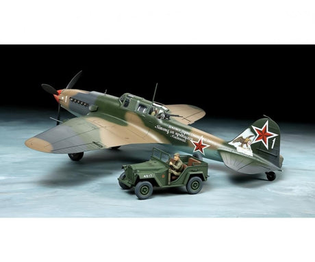 Tamiya 1/48 Ilyushin Il-2 Shturmovik & Gaz-67b