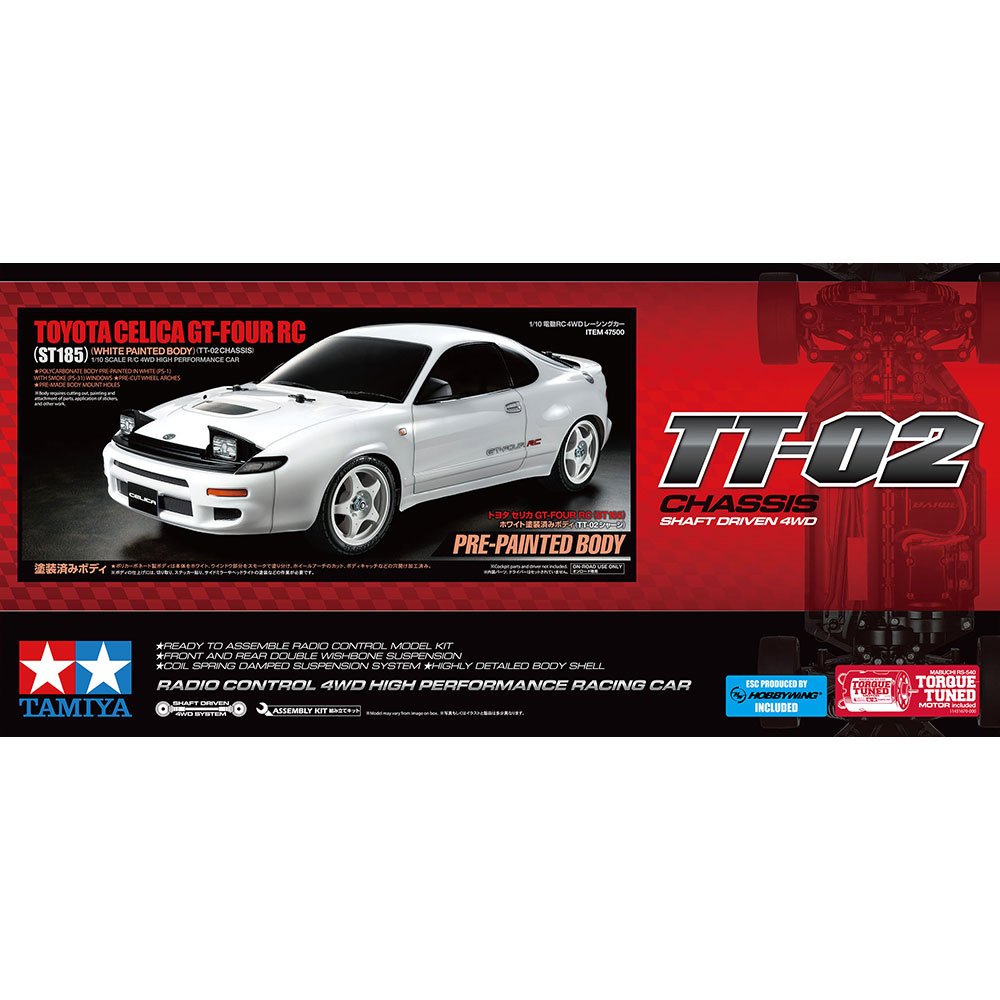 Tamiya Gt-four Rc (st 185) Whipb Tt 02 – Super Toys and Hobbies