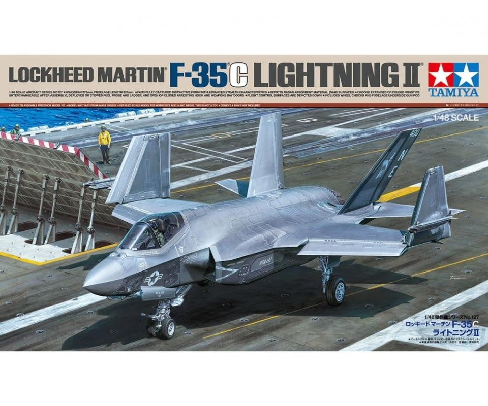 Tamiya 1/48 Lockheed Martin F-35c Lightning Ii