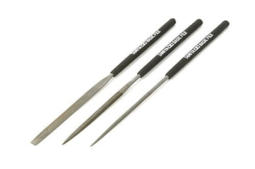 Tamiya Craft Tool Series No.104 Basic File Set (fine Double Cut) 74104