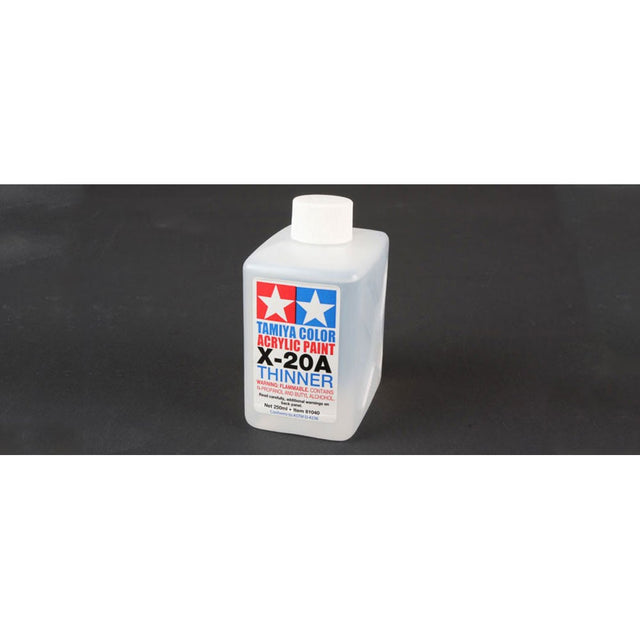 TAMIYA X20A ACRYLIC PAINT THINNER (250ML) 