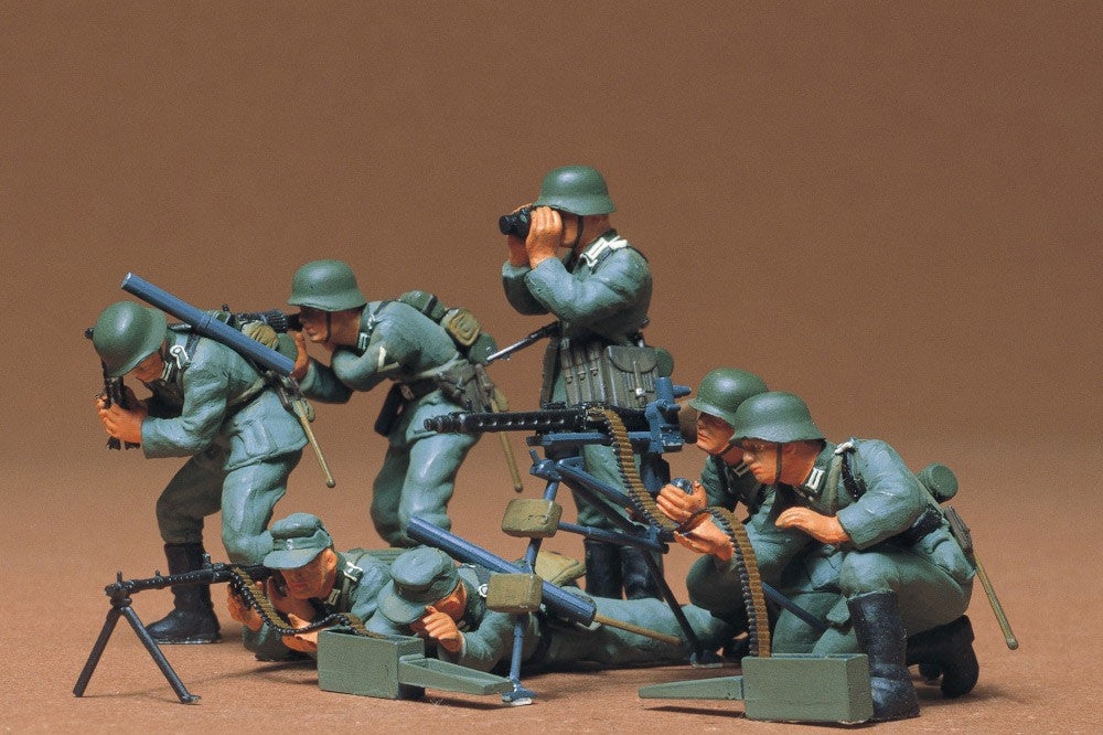 Tamiya 1/35 German Machine Gun Troops Infantry