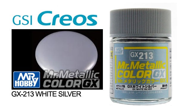 Mr. Metallic Color Gx White Silver