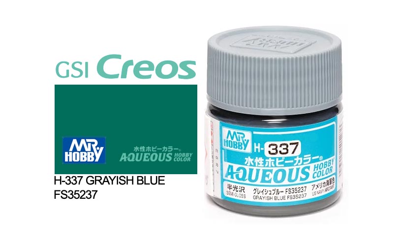 H337 Grayish Blue Fs 35237