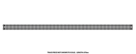 Hornby Long Straight Track 670mm