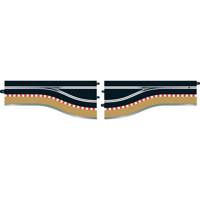 Scalextric Pit Lane Track Lh