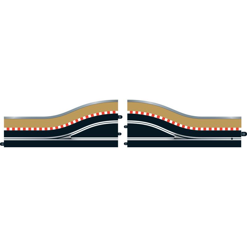 Scalextric Pit Lane Track Rh