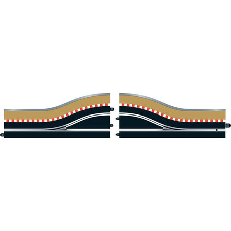 Scalextric Pit Lane Track Rh