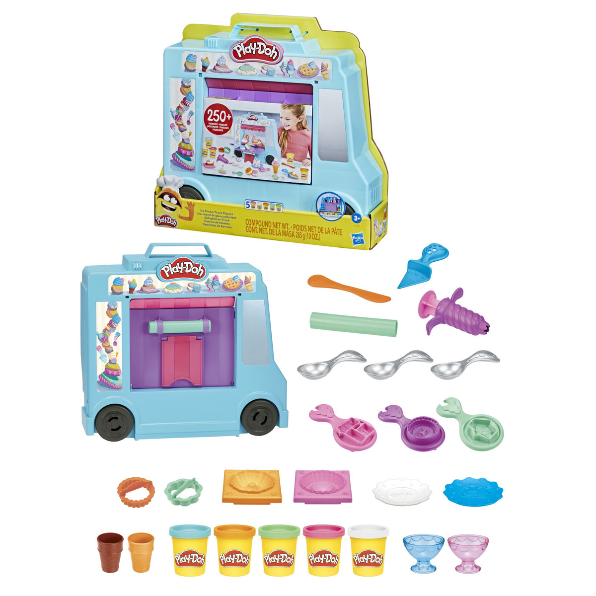 Play-doh Ice Cream Truck Playset
