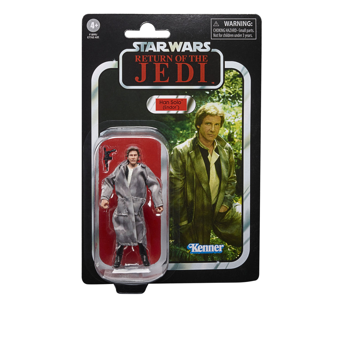 Star Wars the Vintage Collection Han Solo (Endor) Toy, 3.75-Inch-Scale Star Wars: