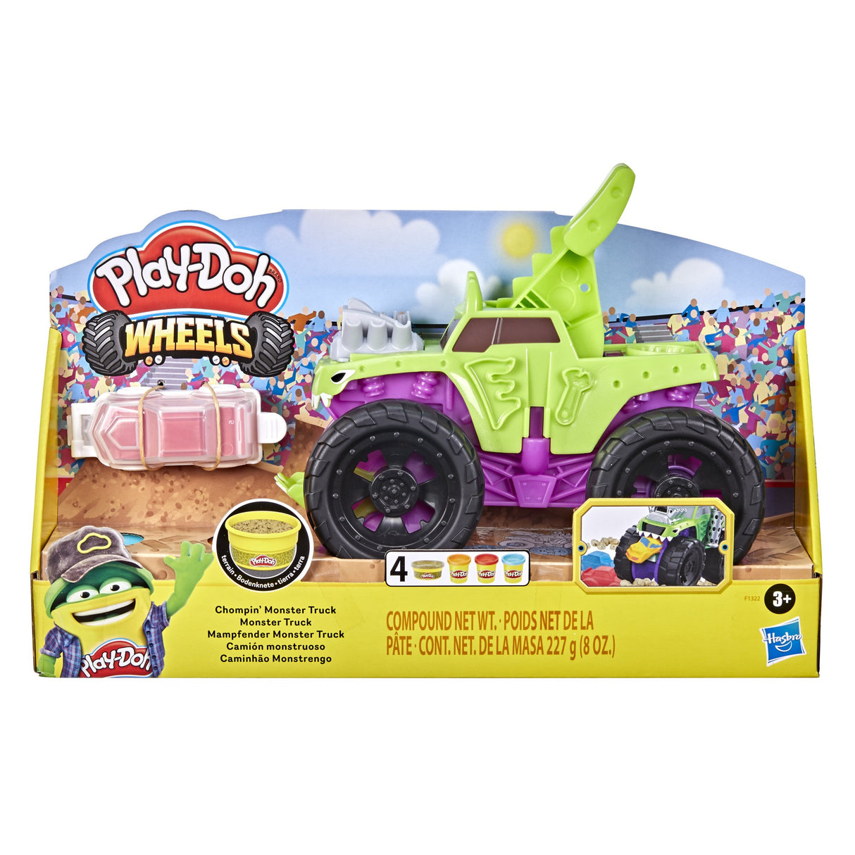 Play-doh Wheels Chompin Monster Truck