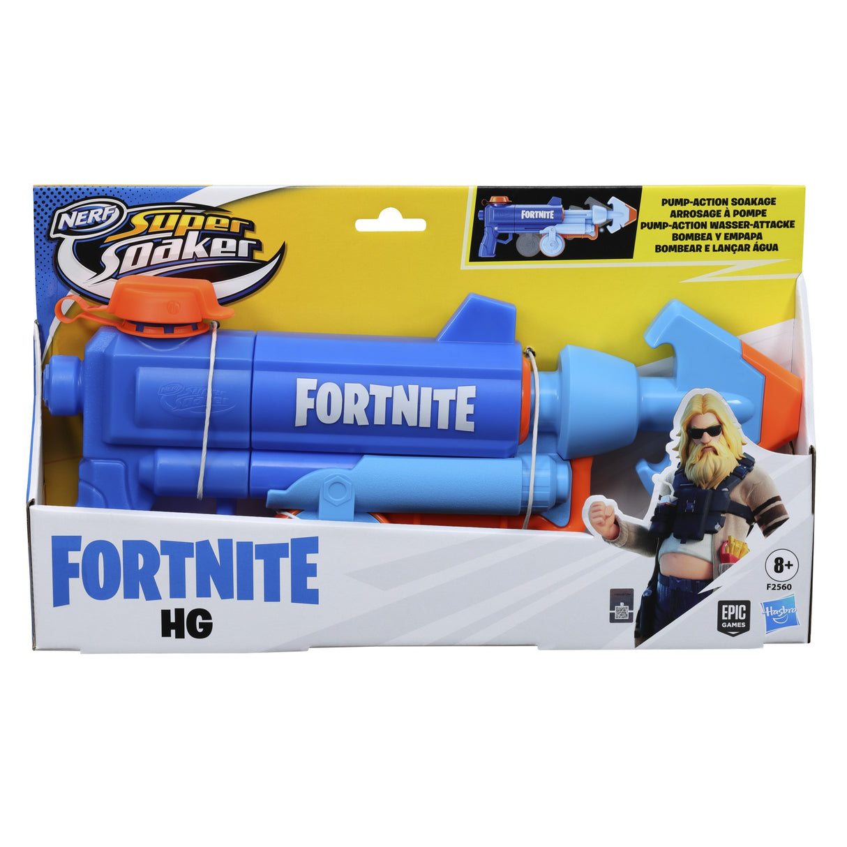 NERF SOAKER FORTNITE HG