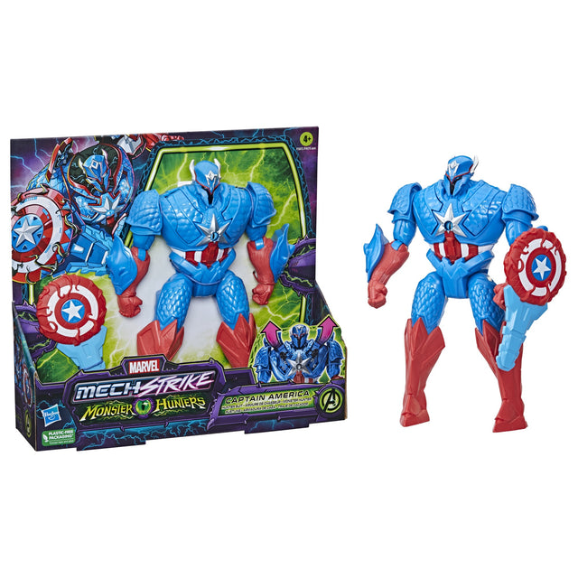 MARVEL MECHSTRIKE MONSTER HUNTERS DELUXE ASST - CAPTAIN AMERICA