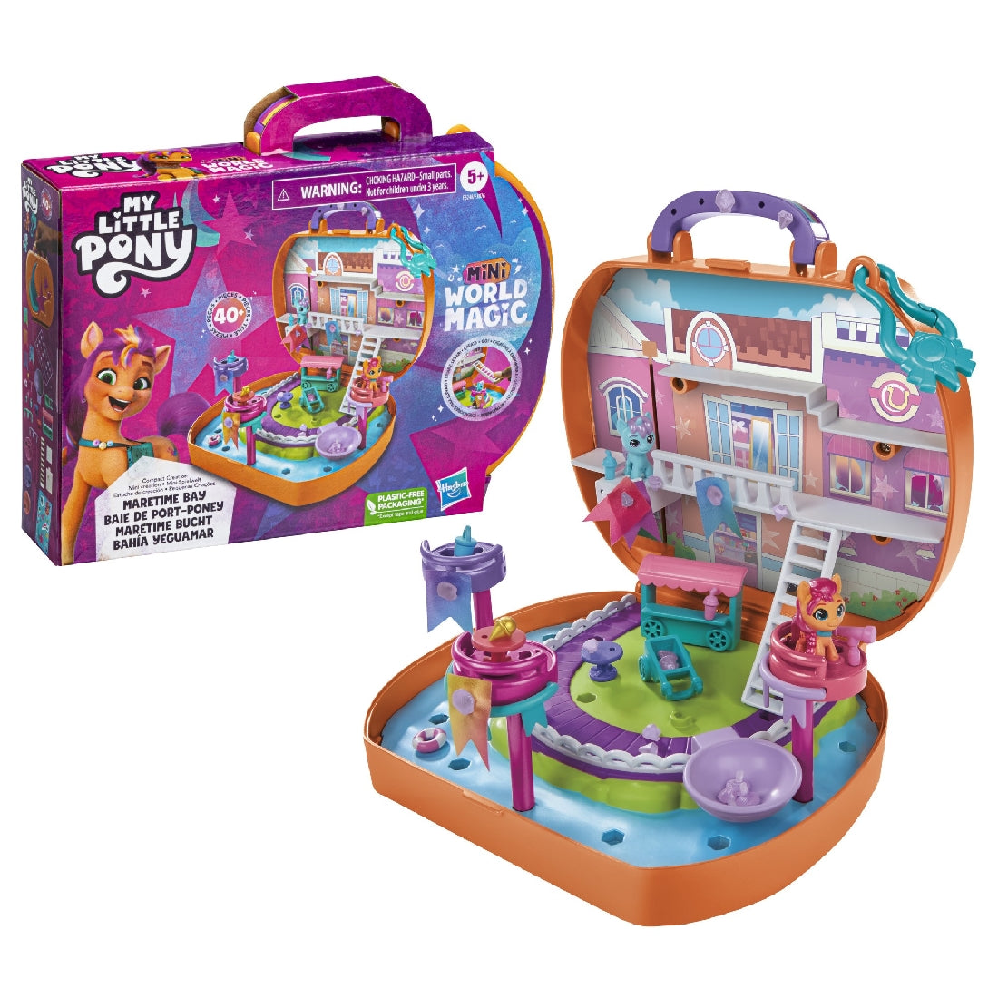 My Little Pony Mini World Magic Compact Creation Asst - Maretime Bay