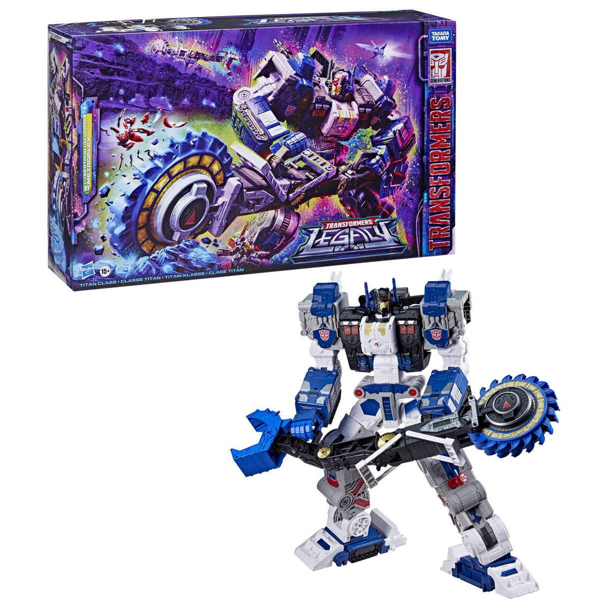 Transformers Legacy Titan Class - Metroplex