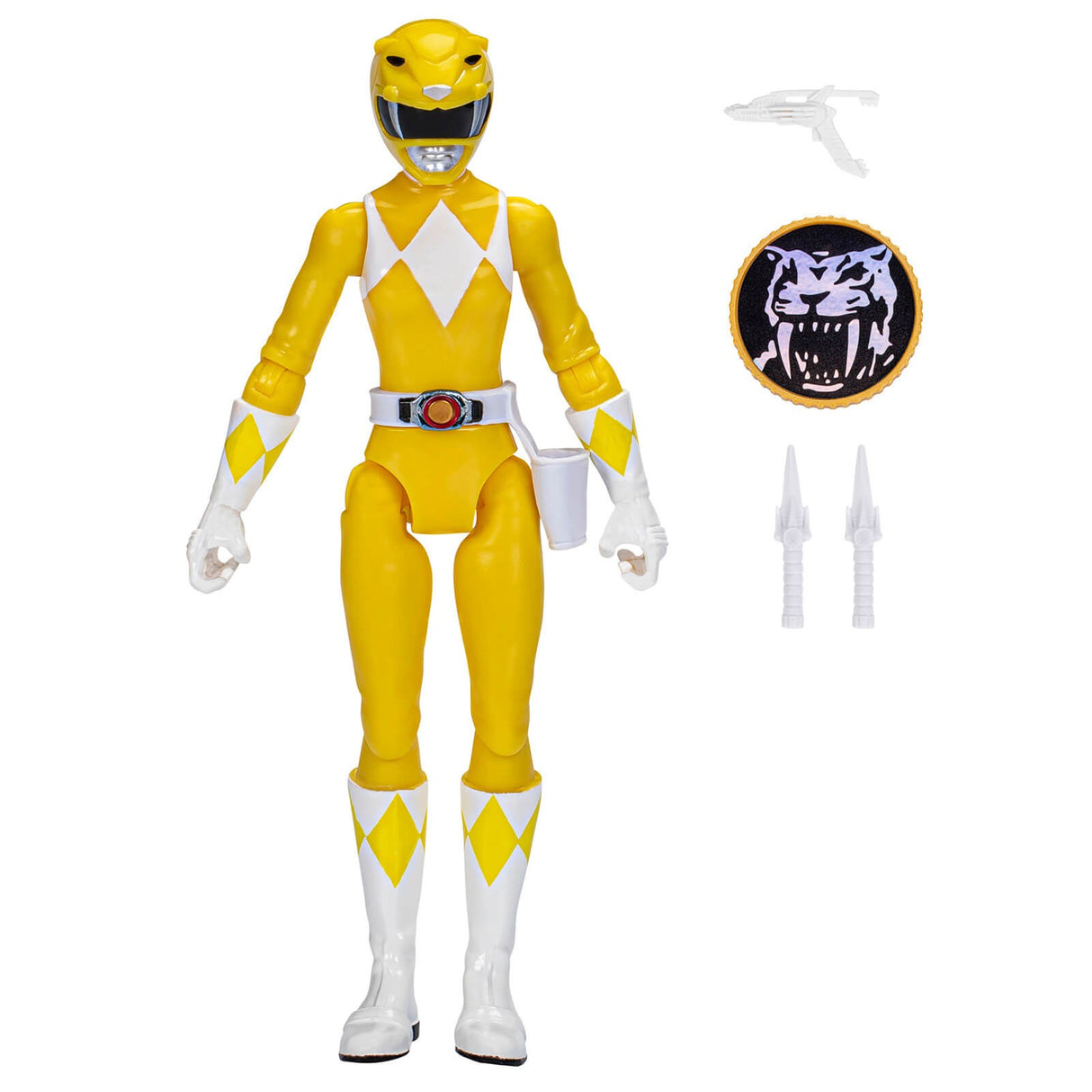 Power Rangers Action Figure Mighty Morphin Yellow Ranger 15 Cm