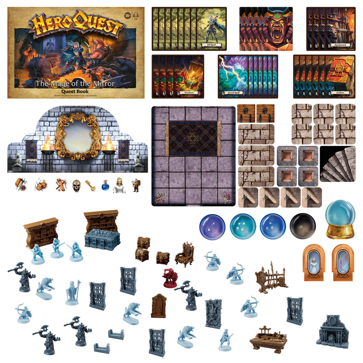 HERO QUEST THE MAGIC of the MIRROR QUEST PACK