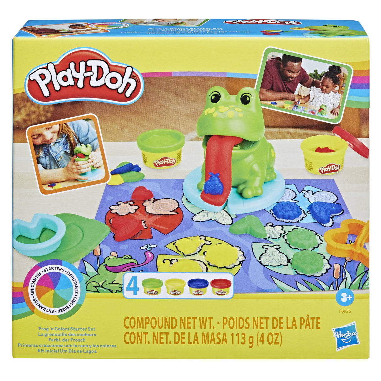 PLAY DOH FROG 'N COLORS STARTER SET