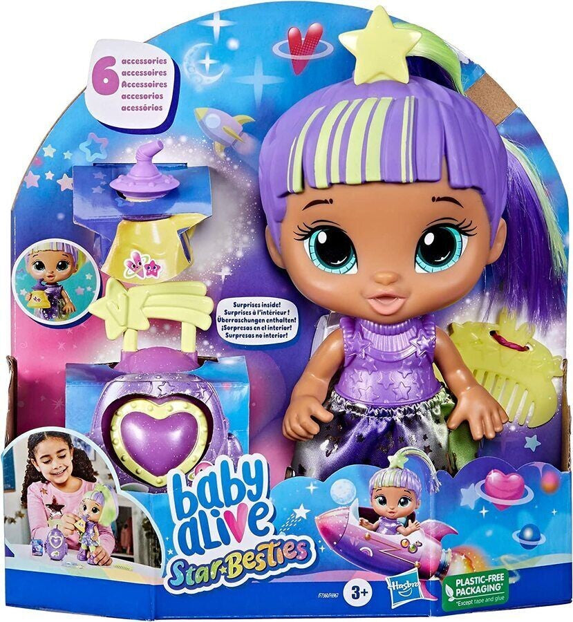 Baby Alive Star Besties Doll, Lovely Luna