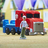 TRANSFORMERS EARTHSPARK SPIN CHANGER OPTIMUS PRIME & ROBBY MALTO