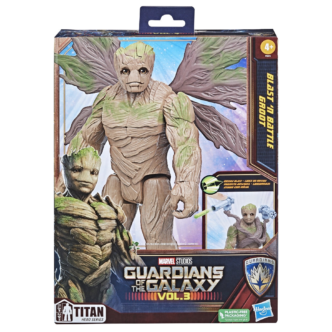 MARVEL GUARDIANS OF THE GALAXY BLAST 'N BATTLE GROOT