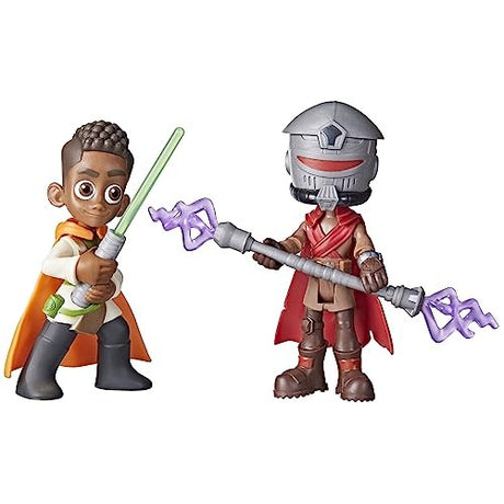 Star Wars Young Jedi Pop Up Lightsaber Duel - Taborr & Kai Brightstar