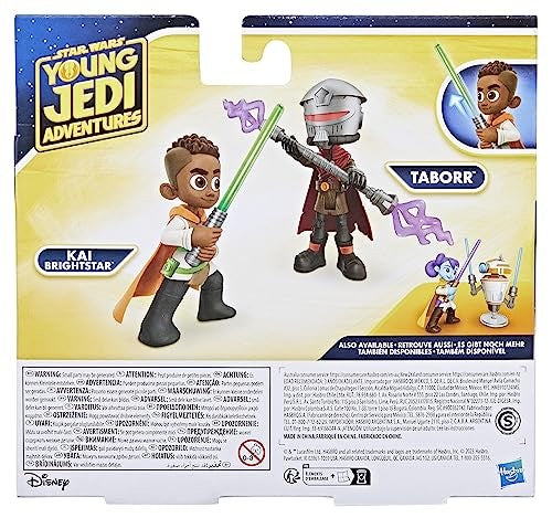 STAR WARS YOUNG JEDI POP UP LIGHTSABER DUEL - TABORR & KAI BRIGHTSTAR