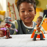 Star Wars Young Jedi Pop Up Lightsaber Duel - Taborr & Kai Brightstar