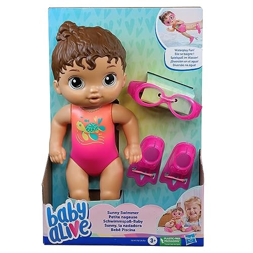 Baby Alive Sunny Swimmer Asst - Brunette