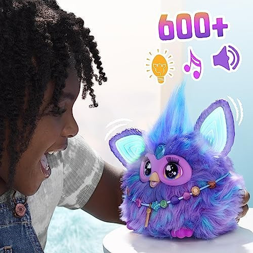 Furby Purple Interactive Plush Toy