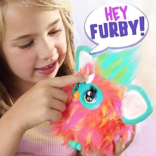 Furby Coral Interactive Plush