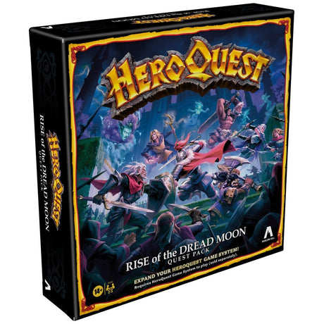 Avalon Hill HeroQuest Rise of the Dread Moon Quest Pack  Requires HeroQuest Game System  14+