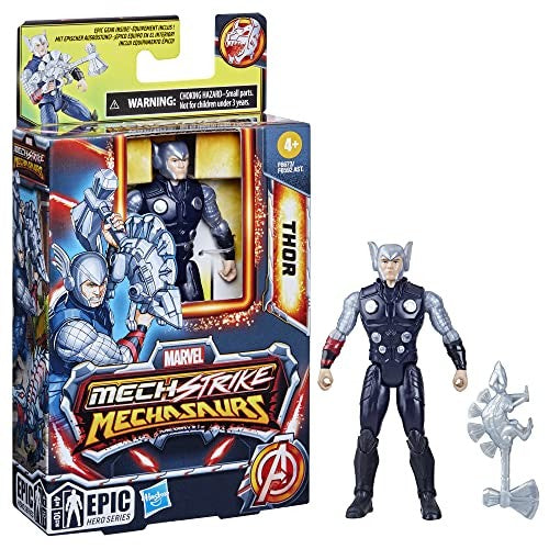 MARVEL MECH STRIKE MECHASAURS 4" FIGURE AST - THOR