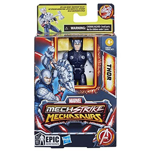 MARVEL MECH STRIKE MECHASAURS 4" FIGURE AST - THOR