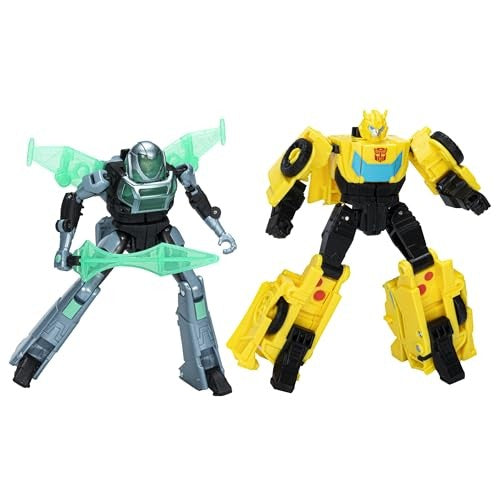 TRANSFORMERS EarthSpark Cyber-Combiner Bumblebee and Mo Malto