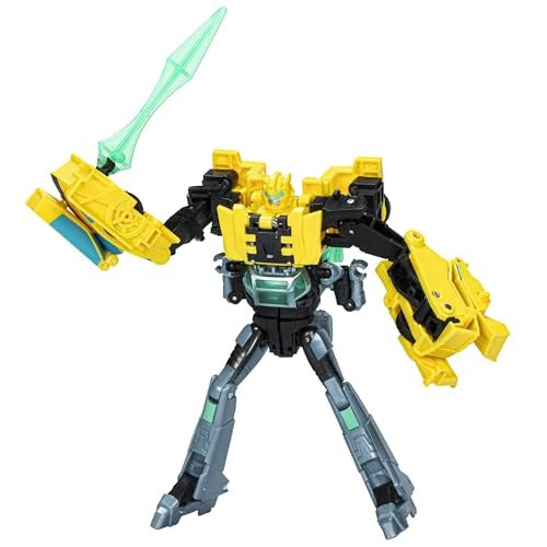 TRANSFORMERS EarthSpark Cyber-Combiner Bumblebee and Mo Malto