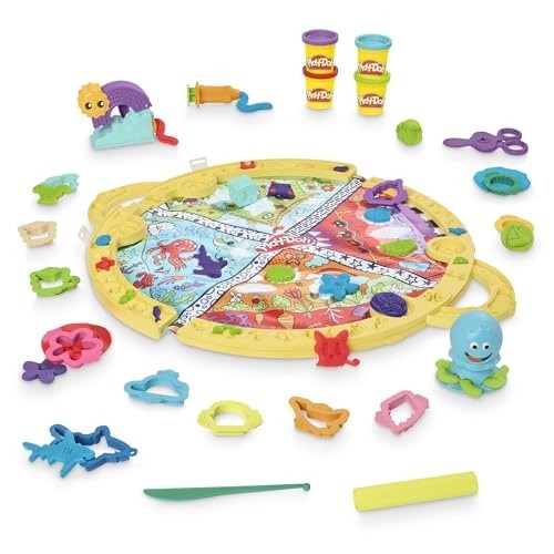 Play-Doh Fold & Go Playmat Starter Set  