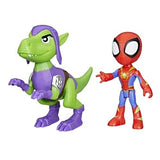 Spidey and Amazing Friends Marvel Dino-Webs Spidey and Goblin Raptor 