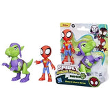 Spidey and Amazing Friends Marvel Dino-Webs Spidey and Goblin Raptor 