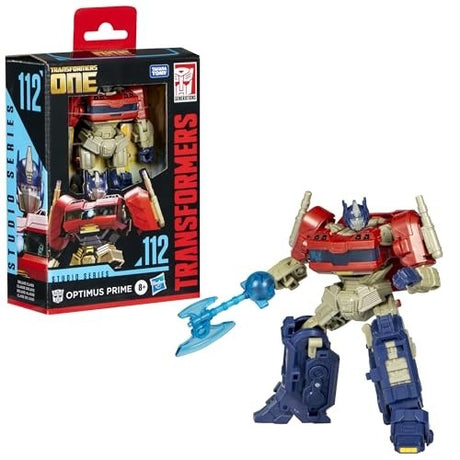 Transformers Toys Studio Series Deluxe One 112 Optimus Prime, 4.5-inch Converting Action Figure, 8+