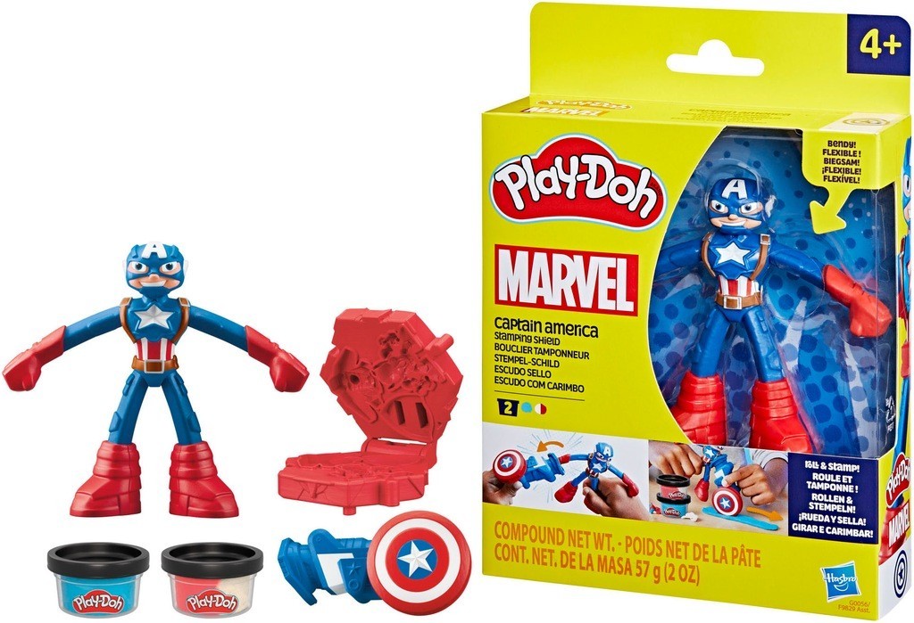 Play-Doh Captain America Stamping Shield