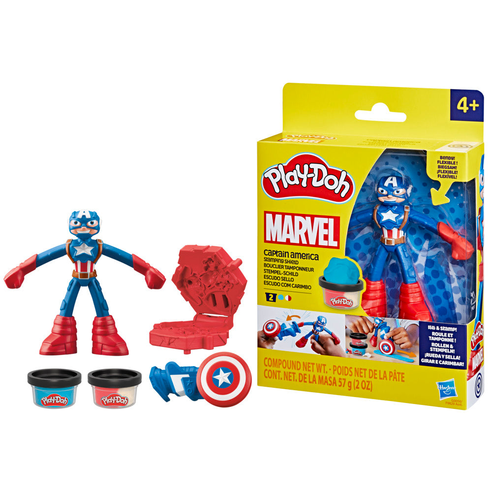 Play-Doh Captain America Stamping Shield
