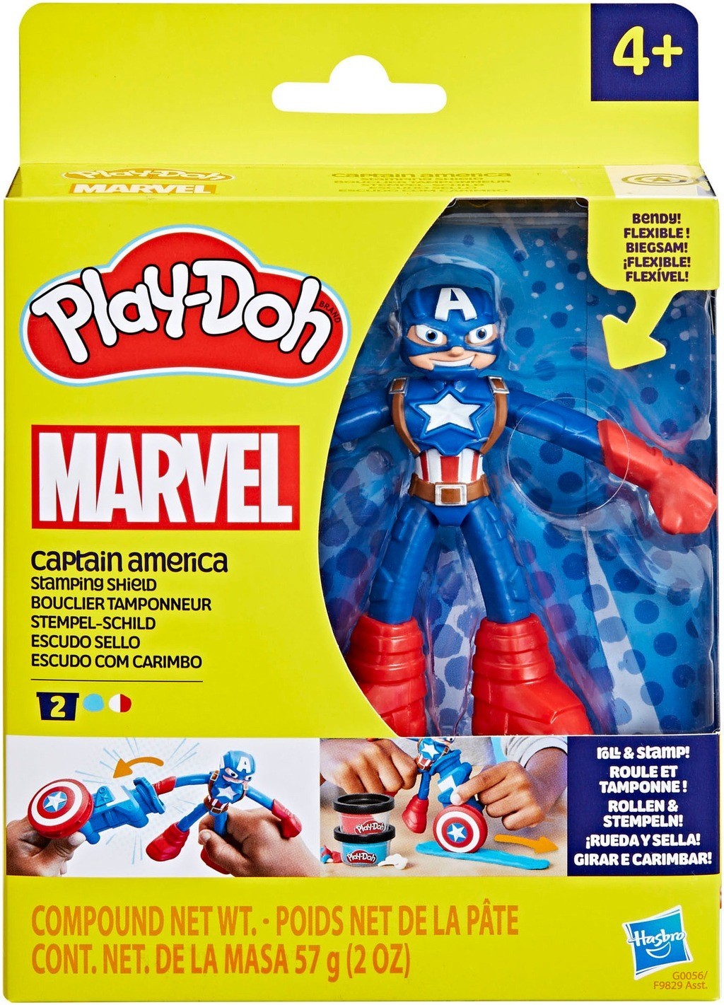 Play-Doh Captain America Stamping Shield