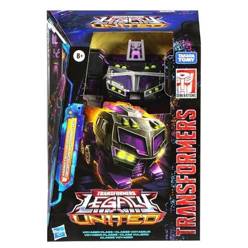Transformers Legacy United Voyager Class Transformers: Animated Universe Decepticon Motormaster 7-in Action Figure